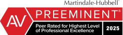 AV Peer Rated Martindale